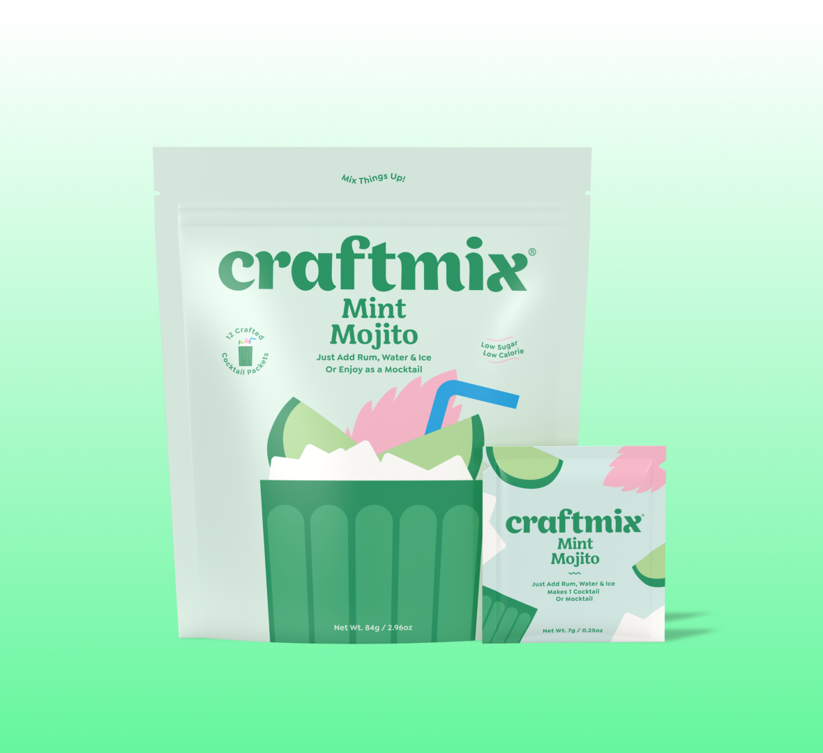 miketora0908様：delightコールドフォームTICTAC他輸入菓子 Craftmix Mint Mojito Cocktail Mocktail Kit - Non Alcoholic Drink Mixer