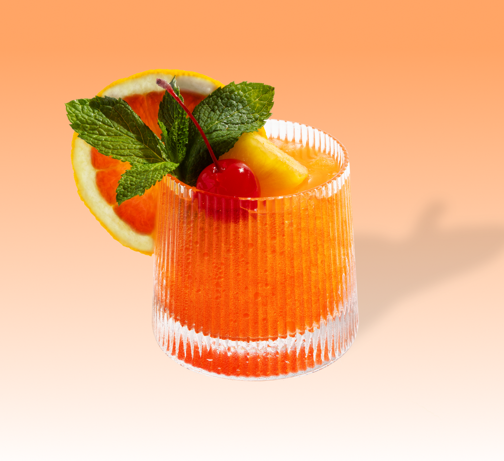 Blood Orange Mai Tai