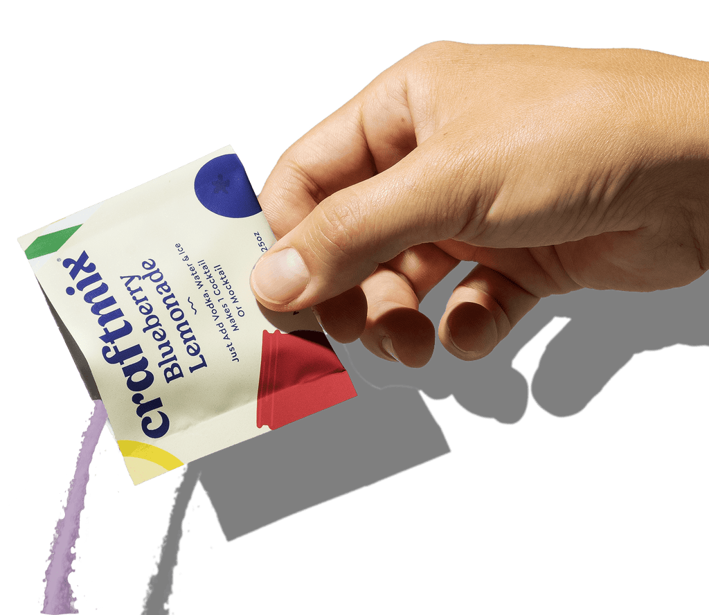 Craftmix product pouring