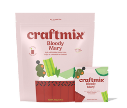 craftmix Bloody Mary mix packaging on a white background