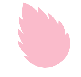 Pink leaf